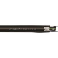 38106986 Lapp ÖLFLEX CRANE 25 Control Cable, 12 Cores, 1.5 mm² CSA 15 AWG, Unscreened, 10 m, Black Polyvinyl Chloride Sheath