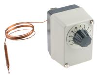 60302101-2-025-30-1000-40-10-00-00-000-00-6000 Jumo Capillary Thermostat, +100°C Max, NO/NC, Automatic Reset, Surface Mount
