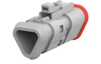 dt06-3s-te81-2-2303816-1 Deutsch, DEUTSCH DT Automotive Connector Plug Grey 3 Way DT06-3S-TE81 / 2-2303816-1