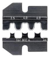 97-49-66 Knipex, 97 Crimp Die, Solar Cable Connectors MC4, Wire size 10 → 14AWG