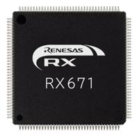 r5f5671ehdfb30 Renesas Electronics R5F5671EHDFB#30, 32 bit RXv3, RX671 Microcontroller, 120 MHz, 2MB FLASH, 144-Pin LFQFP