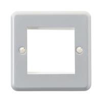 k182alm MK Electric Grey 1 Gang Light Switch Cover