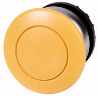 78635836-m22-dp-ym22-a Eaton RMQ Titan M22 Series Yellow Momentary Push Button Head, 22mm Cutout, IP66, IP67, IP69