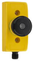 2tla030051r0900-smile-11-sa ABB Jokab Smile 11 SA Series Black Illuminated Twist Release Push Button, IP65