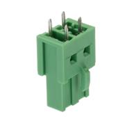 1785942 Phoenix Contact, 5.08mm Pitch, ICV 2.5/ 2-G-5.08, 2 Way, , Pluggable Terminal Block, Inverted Header, Wave Soldering,