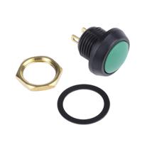 59-513 ITW Switches 59 Series Miniature Push Button Switch, Momentary, Panel Mount, 13.65mm Cutout, SPST, Clear LED, 125V ac,