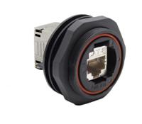 px0856ks Bulgin Standard Buccaneer - Ethernet Series Female Ethernet Connector, Panel Mount, Cat8 Straight