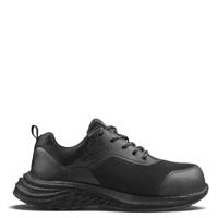 v2500 V12 Footwear Comet Men's Black Fibreglass  Toe Capped Safety Trainers, UK 6.5, EU 40