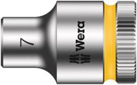 05003552001 Wera 3/8 in Drive 7mm Standard Socket, 6 point, 29 mm Overall Length