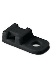 151-31101 HellermannTyton Black Cable Tie Mount 10.2 mm x 20.4mm, 5mm Max. Cable Tie Width