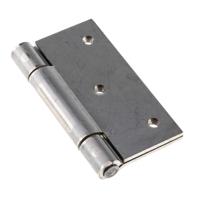 52-1-3614 Pinet Stainless Steel Butt Hinge, Screw Fixing, 70mm x 70mm x 2mm