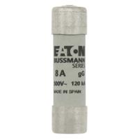 c14g8s-cyl-fuse-str-14-x-51-8a-gg-500v-ac Eaton 8A Cartridge Fuses, 14 x 51mm