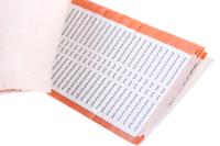 03050110000 SES Sterling Adhesive Cable Marker Book, Black on White, Pre-printed "0 → 9",