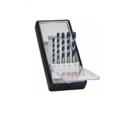 2608588165 Bosch 5-Piece Masonry Drill Bit Set for Multi-Material, 8mm Max, 4mm Min, Tungsten Carbide Tipped Bits