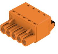 1013720000 Weidmuller, 5.08mm Pitch, BL 5.08, 5 Way, , Pluggable Terminal Block, Plug, Cable Mount, Push In Termination,