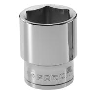 s2132h Facom 1/2 in Drive 21/32in Standard Socket, 6 point, 36 mm Overall Length