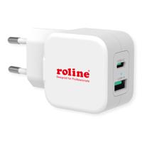 19111052-10 Roline Mobile Phone Charger, Charger, White