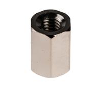 222-480 RS PRO Standoff, M4 x M4 Thread, 10mm Body, Brass, Female/Female