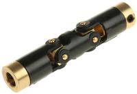 111092020 Huco Universal Joint 111.09.2020, Double, Plain, Bore 5 x 5mm, 50.8mm Length