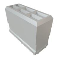 hpts-4-s-d-vt Samtec, HPTS 3.2mm Pitch High Speed Hard Metric High Density Backplane Connector, Female, Vertical, 4 Column, 2 Row, 8