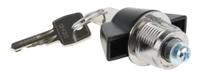 f383-01-1-1242e Euro-Locks a Lowe & Fletcher group Company Camlock, 16mm Panel-to-Tongue, 23 x 20.2mm Cutout, Key Unlock