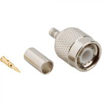 031-2367-rfx Amphenol RF Plug Cable Mount TNC Connector, Crimp Termination, Straight Body