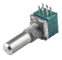 rk09712200ha Alps Alpine RK097 10kΩ Rotary Potentiometer 2-Gang Through Hole, RK09712200HA