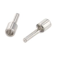 809-2350 RS PRO Uninsulated Crimp Pin Connector, 1.5mm² to 2.5mm², 16AWG to 14AWG, 1.9mm Pin Diameter, 9mm Pin Length