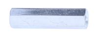 806-6581 RS PRO Standoff, M3 x M3 Thread, 20mm Body, Steel, Female/Female