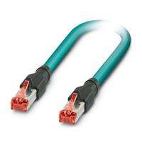1423033 Phoenix ContactNBC, 20m Cat5, Blue RJ45 to Male RJ45 Male, SF/UTP Shielded, Terminated Polyurethane Sheath