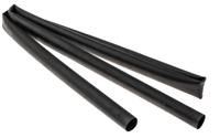 318-41600-ta42-164-po-x-bk HellermannTyton Adhesive Lined Heat Shrink Tubing, Black 16mm Sleeve Dia. x 1.2m Length 4:1 Ratio, TA42 Series