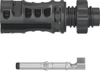 320347p0001 Staubli MC4-Evo 2 Series, Male, Panel Mount Solar Connector, Cable CSA, 4mm², Rated At 42A, 1.5 kV PV-ADS4