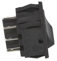 h8660vbaab Arcolectric (Bulgin) Ltd DPDT, On-On Rocker Switch Panel Mount