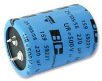 mal215919181e3 Vishay 180μF Aluminium Electrolytic Capacitor 500V dc, Snap-In - MAL215919181E3