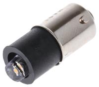 255-993-64-38 Marl White LED Indicator Lamp, 48V ac/dc, BA9s Base, 4.9mm Diameter, 9200mcd