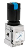 ms4-lr-14-d7-as Festo G 1/4 Pneumatic Regulator - 0.5bar to 12bar, 1/4in, 14bar max. input, 529419
