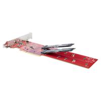 dual-m2-pcie-card-b StarTech.com 2 port M2 M-key M2 PCIe SSD Adapter