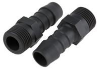 795-196 RS PRO Hose Connector, Straight Hose Tail Adaptor, BSP 3/8in 12mm ID