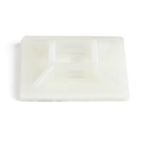 cbmctm3 StarTech.com Self Adhesive White Cable Tie Mount 27 mm x 27mm, 5.5mm Max. Cable Tie Width