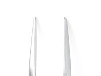 09sm115sa1 ideal-tek 120 mm, Stainless Steel, Grooved, Tweezers