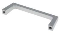 456-535 RS PRO Silver Aluminium Handle 32 mm Height, 10.5mm Width, 110.5mm Length