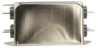 fn355-10-05 Schaffner FN 355 Series 10A 440 V ac 400Hz Flange Mount RFI Filter, with Tab Terminals