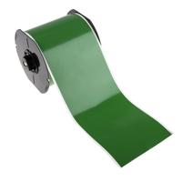 b30c-4000-7569-gn Brady B-7569 Vinyl Green Label Roll, 101mm Width, 1 ロール Qty