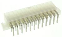 39-29-1248 Molex Mini-Fit Jr Series Right Angle Through Hole PCB Header, 24 Contact(s), 4.2 mm Pitch, 2 Row, Shrouded