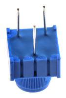 3386f-1-502tlf 5kΩ, Through Hole Trimmer Potentiometer 0.5W Top Adjust Bourns, 3386