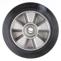 iep200x50-20 Tente Black Rubber Corrosion Resistant, Vulcanized Trolley Wheel, 900kg