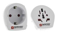 768-2898 SKROSS Australia, China, Europe, Italy, UK, USA to Europe, Switzerland Travel Adapter, Rated At 16A