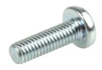 560-760 RS PRO Slot M3 Pan Steel Machine Screws DIN 85 x 10.0mm