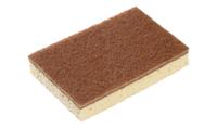 95000116 Spontex Brown Sponge Scourer 128mm x 84mm