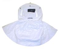 r06-5001 Sundstrom R06-5001 White PETG, Polypropylene Coated Non-Woven Polypropylene Protective Hood